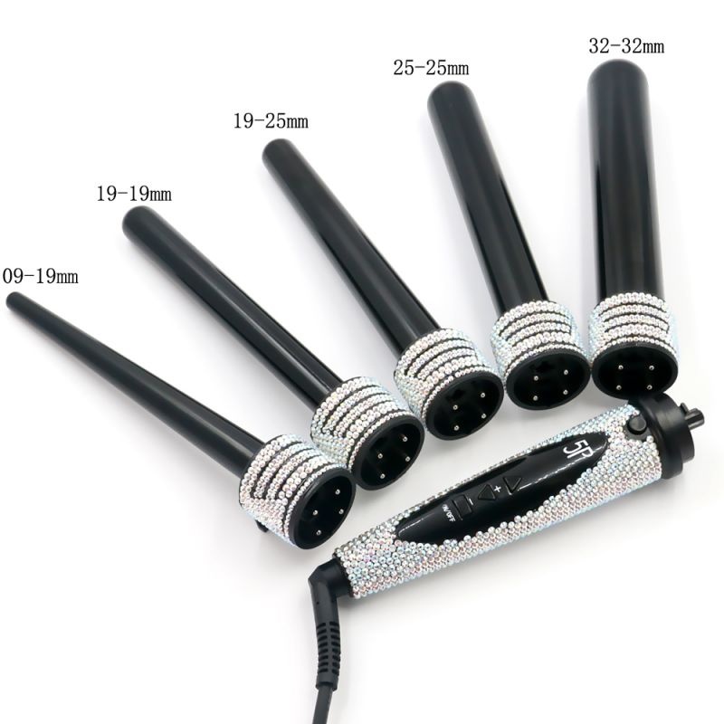 5 IN 1 Crystal Hair Curling wands-Hair Styling Tools