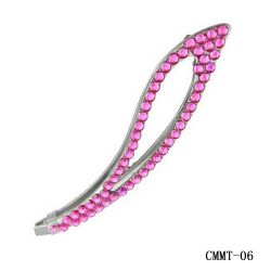 Pink Crystal Eyebrow Teeezers-Beauty Tools